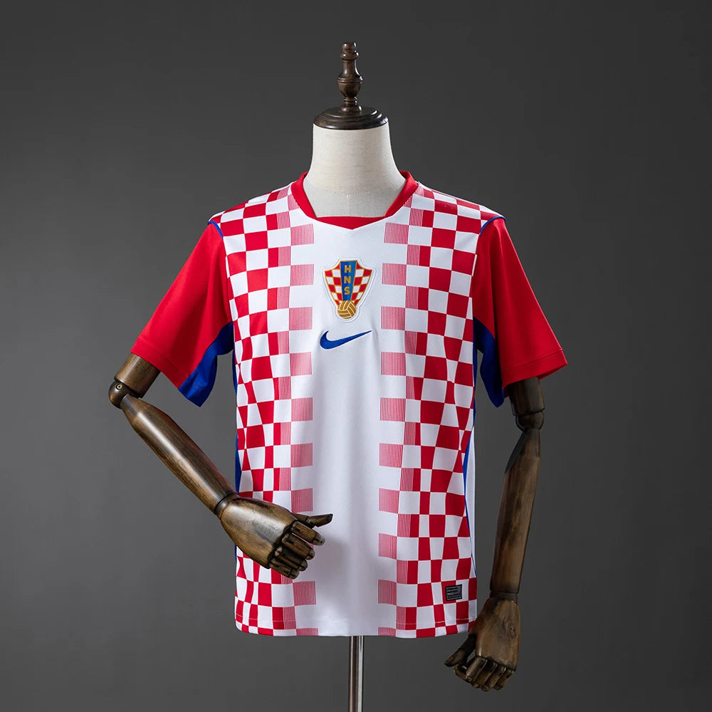 Croatia 2026 World Cup Home Jersey - Fan Version - White and Red