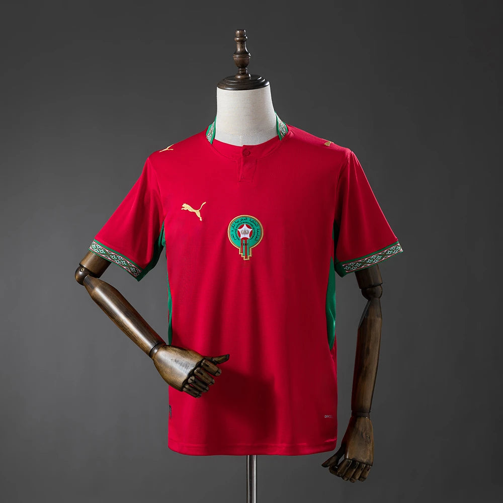 Morocco 2026 World Cup Home Jersey - Fan Version - Red