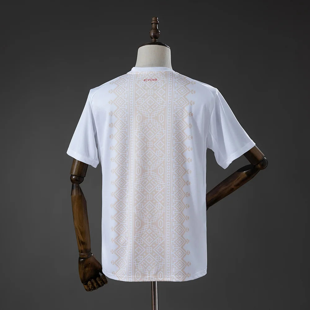 Morocco 2026 World Cup Away Jersey - Fan Version - White