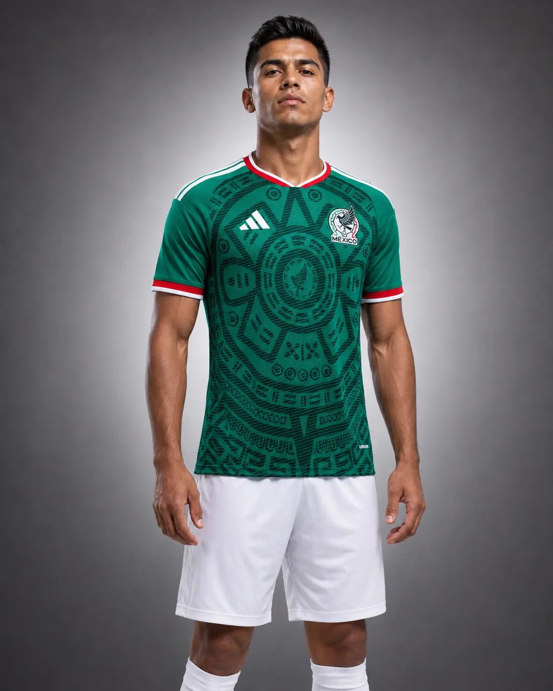 Mexico 2026 World Cup Home Jersey - Player Version - Green