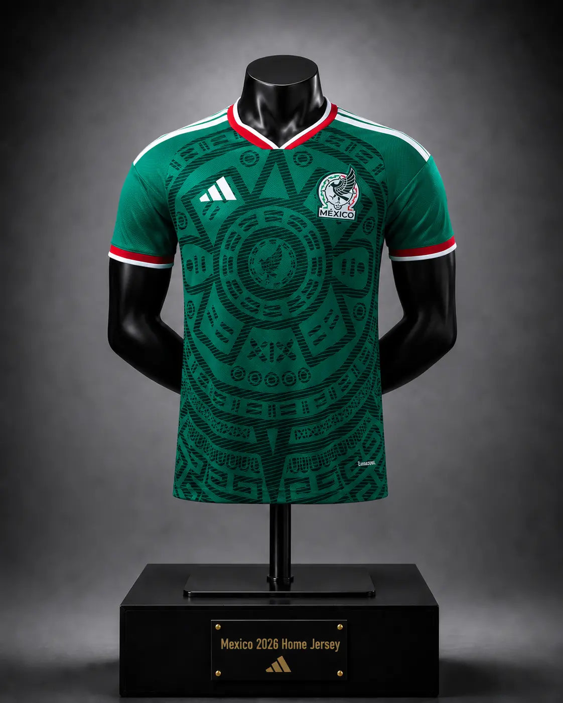 Mexico 2026 World Cup Home Jersey - Player Version - Green
