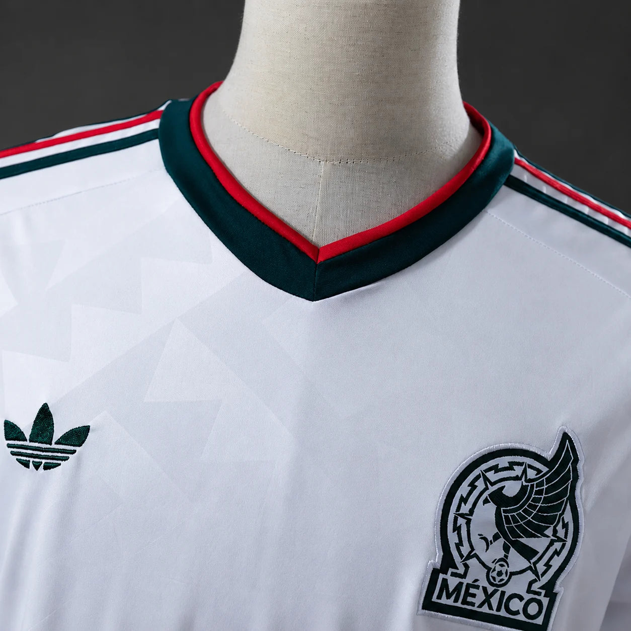 Mexiko WM 2026 Auswärtstrikot - Fan-Version - Weiß