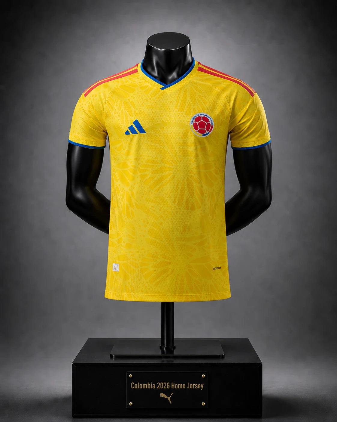Colombia 2026 World Cup Home Jersey - Player Version - Yellow