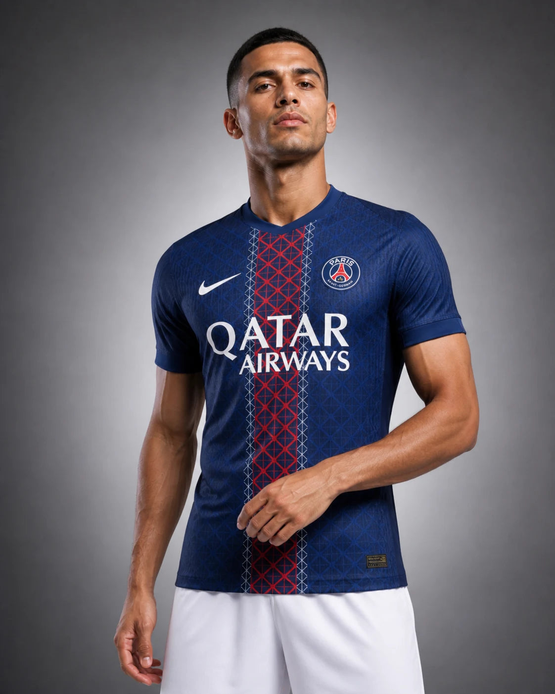 PSG 25/26 Home Jersey - Player Edition - Blue and Red