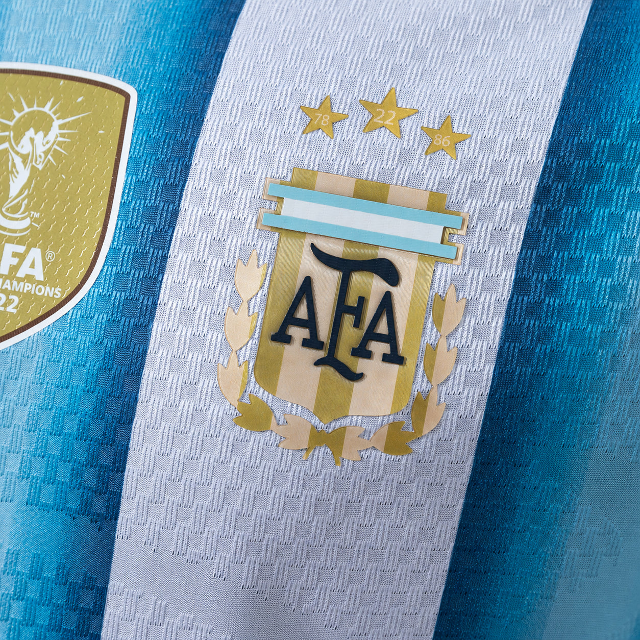 Argentinien WM 2026 Heimtrikot - Spielerversion - Weiß und Himmelblau