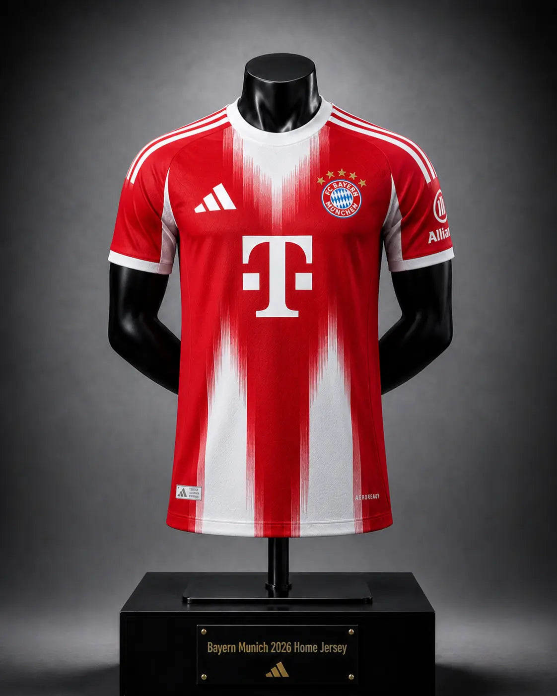 Bayern Munich 25/26 Home Jersey - Player Edition - Red and White