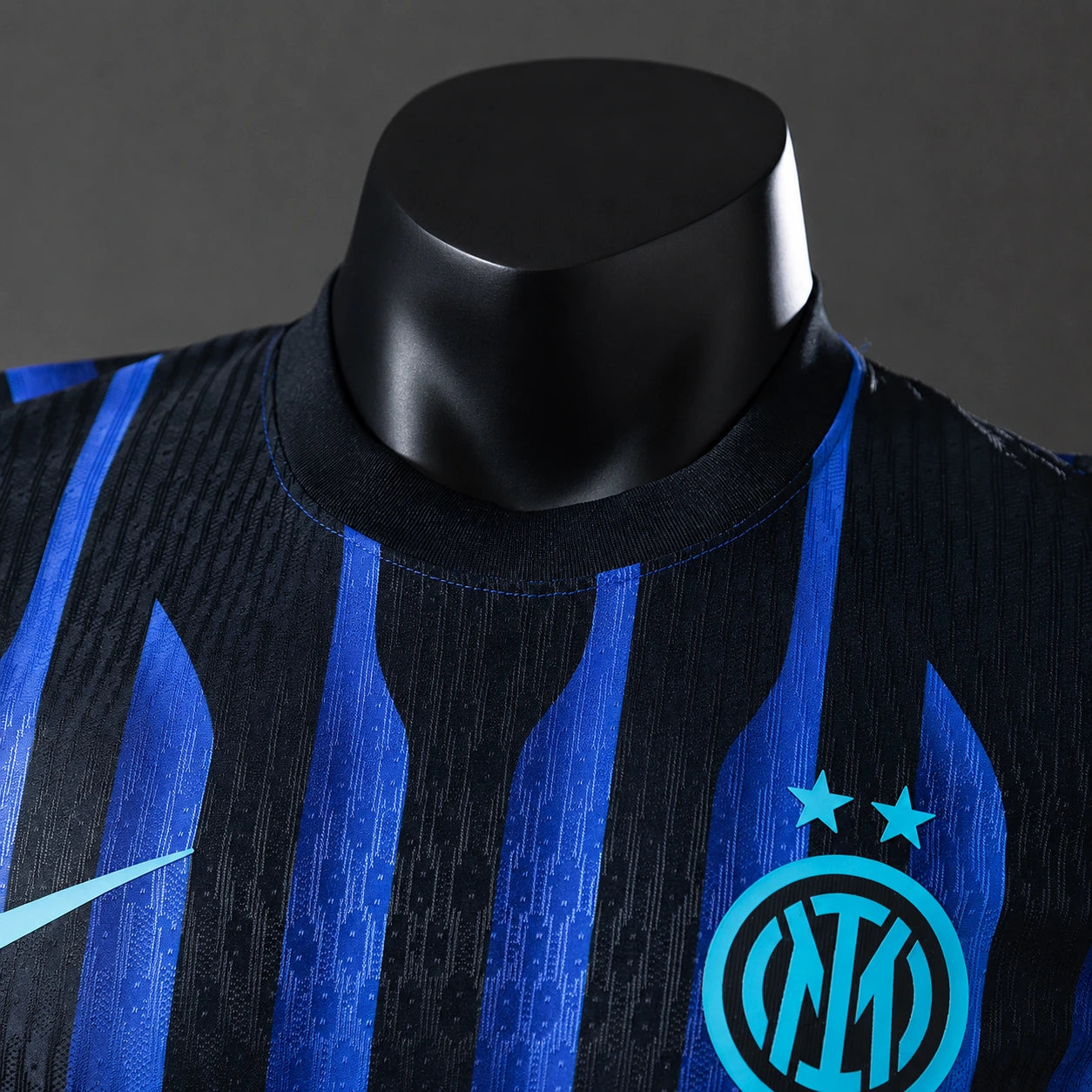 Inter Mailand 25/26 Heimtrikot - Spielerversion - Blau und Schwarz