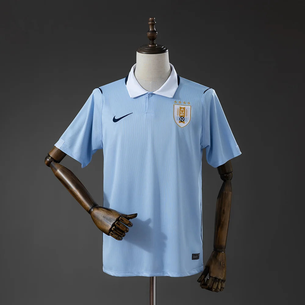 Uruguay 2026 World Cup Home Jersey - Fan Version - Sky Blue