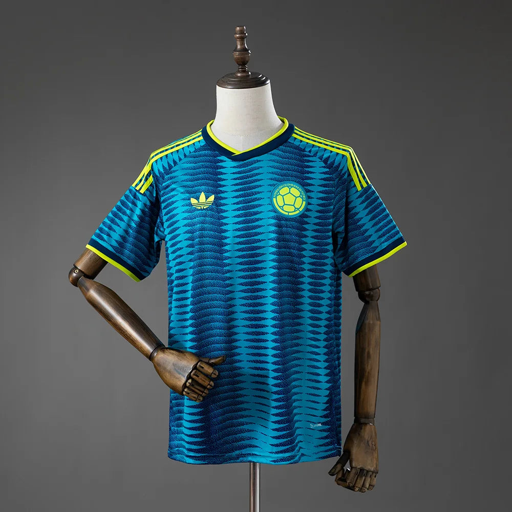 Kolumbien Heimtrikot WM 2026 – Fan-Version – Blau