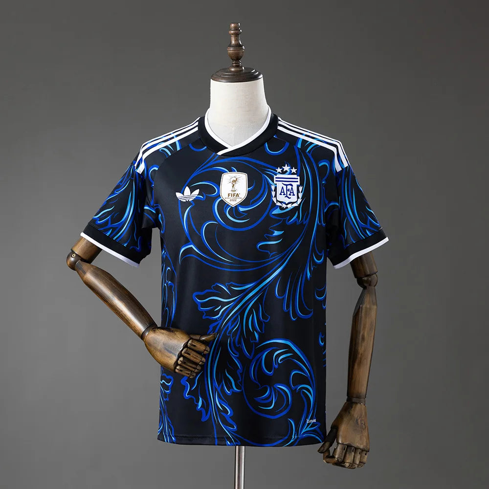 Argentinien WM 2026 Auswärtstrikot – Fan-Version – Marineblau