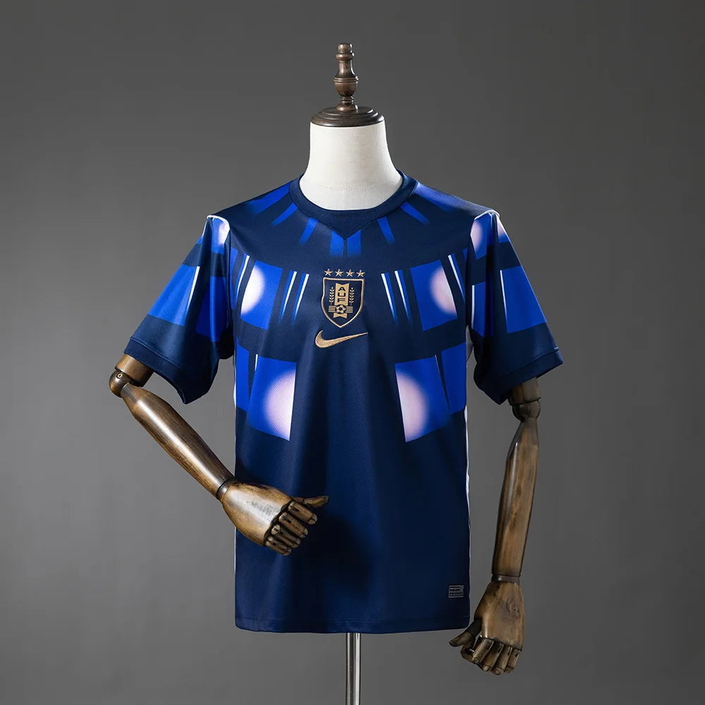 Uruguay 2026 World Cup Away Jersey - Fan Version - Blue