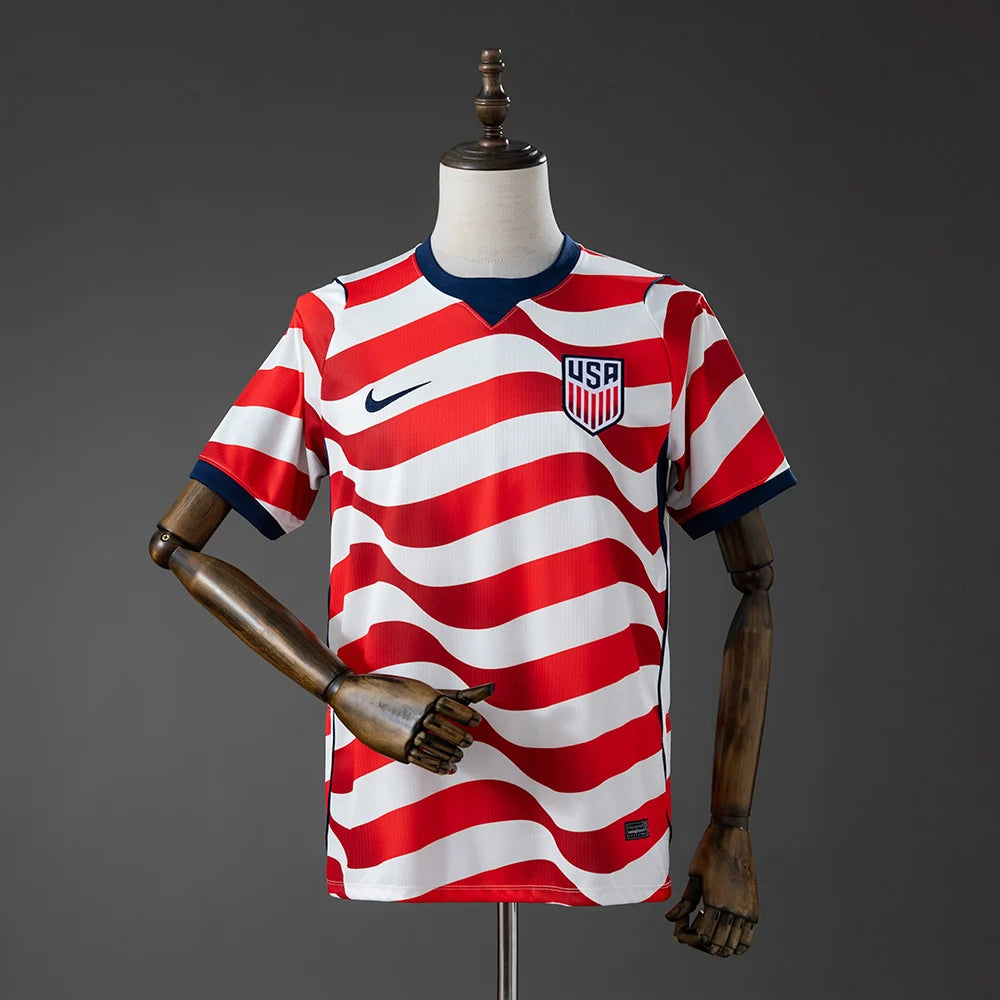 USA 2026 World Cup Home Jersey - Fan Version - White and Red