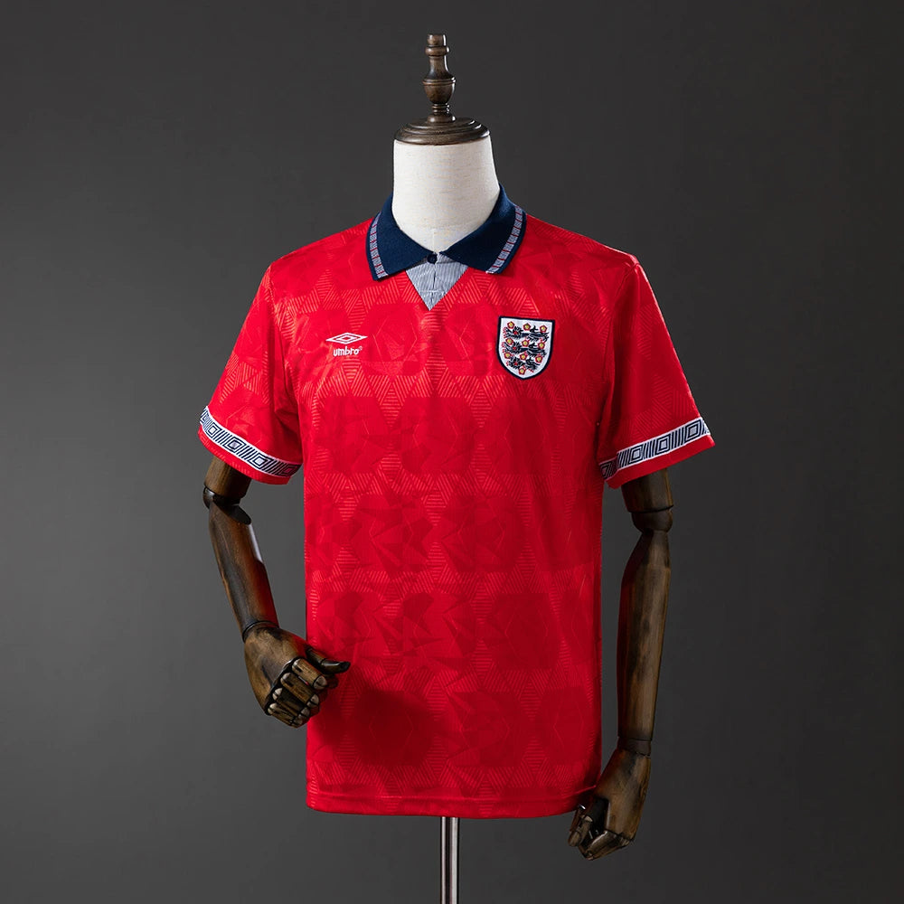 England 1990 Retro Away Football Shirt
