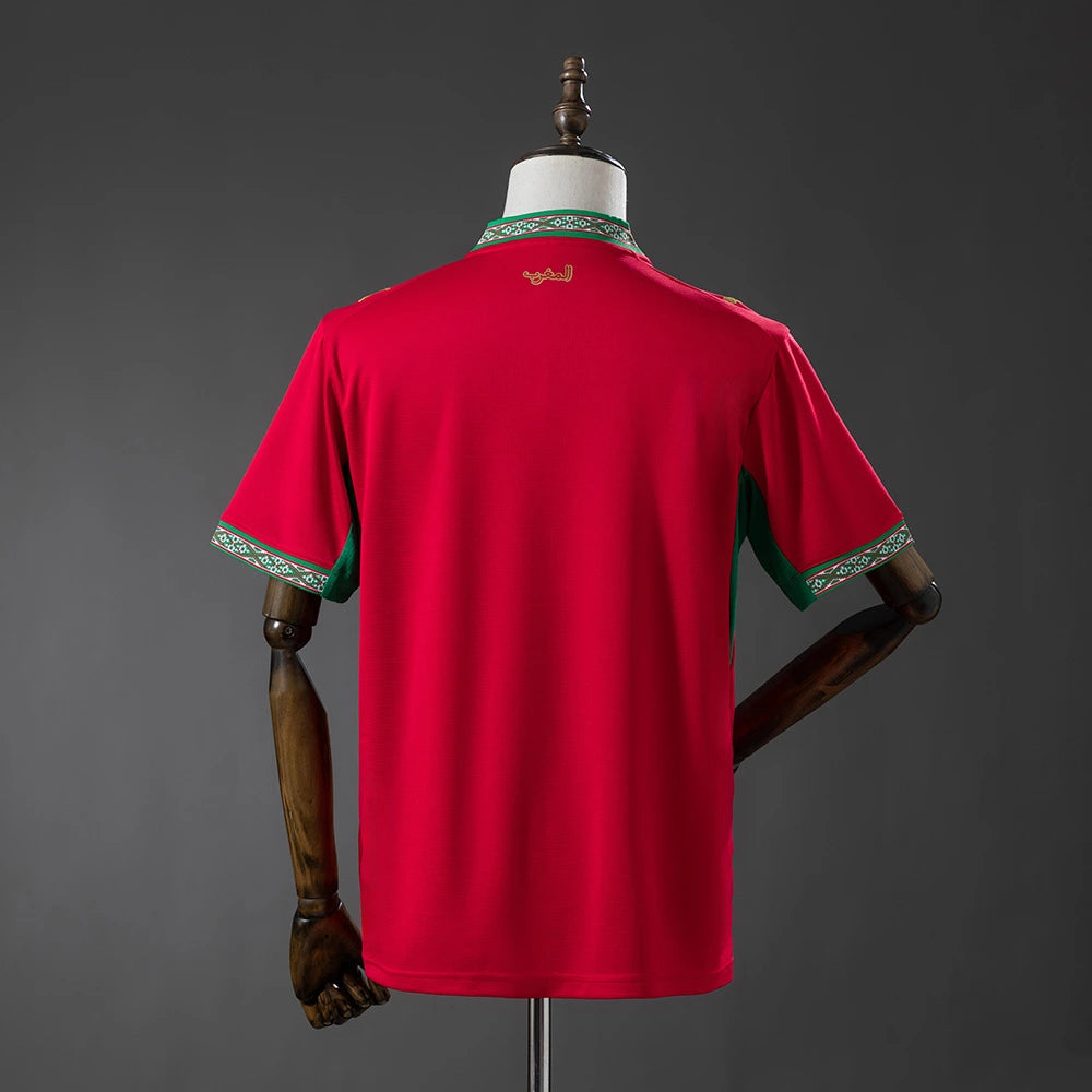 Morocco 2026 World Cup Home Jersey - Fan Version - Red