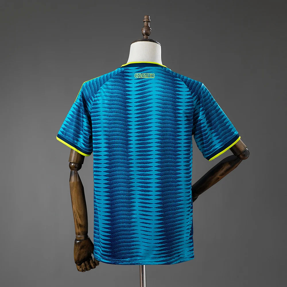 Kolumbien Heimtrikot WM 2026 – Fan-Version – Blau