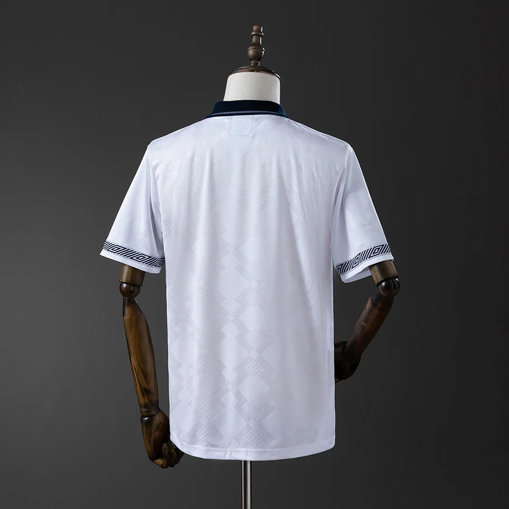 England 1990 Retro Home Football Shirt