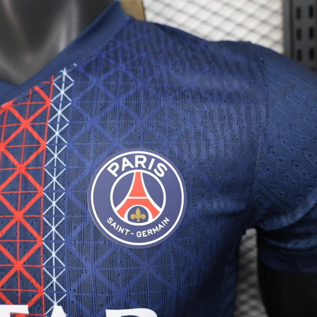 PSG 25/26 Home Jersey - Player Edition - Blue and Red