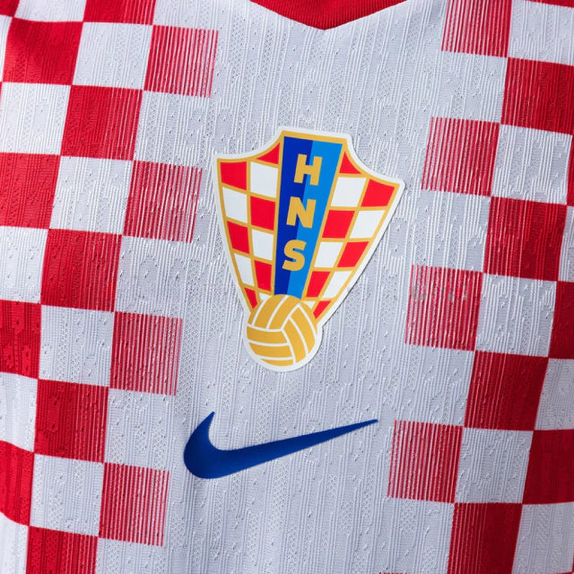 Kroatien 2026 WM Heimtrikot – Spielerversion – Weiß und Rot