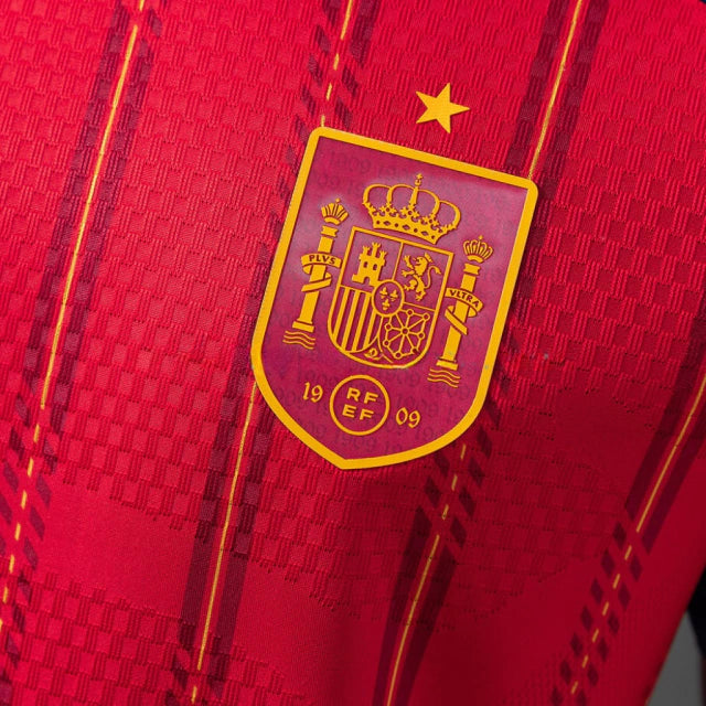 Spanien WM 2026 Heimtrikot – Spielerversion – Rot
