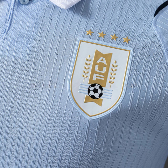 Uruguay WM 2026 Heimtrikot - Spielerversion - Hellblau
