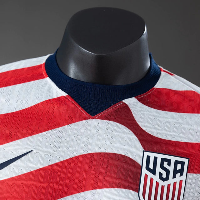 USA Fußballtrikot WM 2026 Heim - Spielerversion - Weiß und Rot