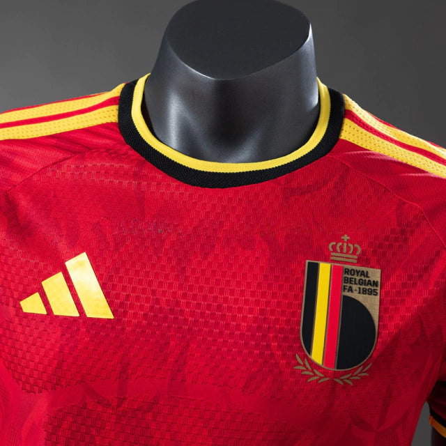 Belgien WM 2026 Heimtrikot – Spielerversion – Rot