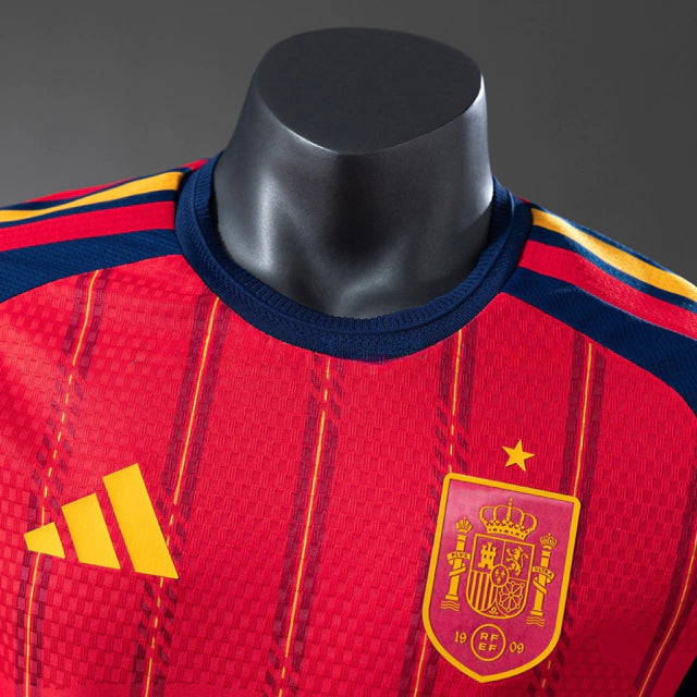 Spanien WM 2026 Heimtrikot – Spielerversion – Rot