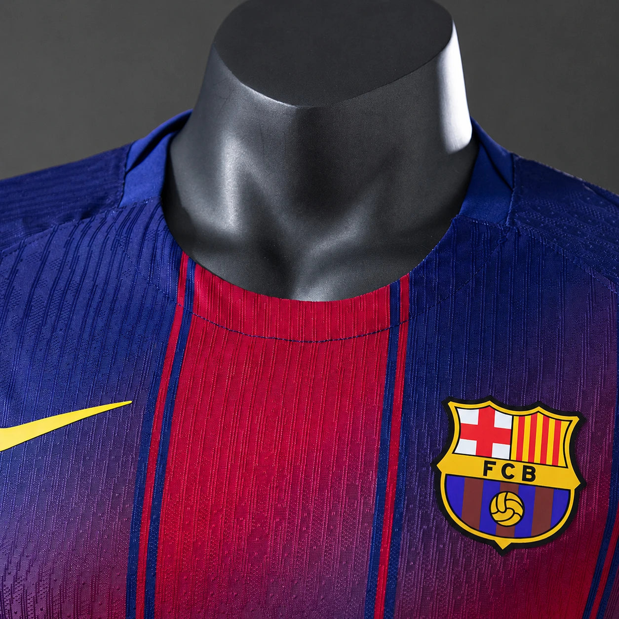 Barcelona 25/26 Home Jersey - Player Version - Blue and Garnet