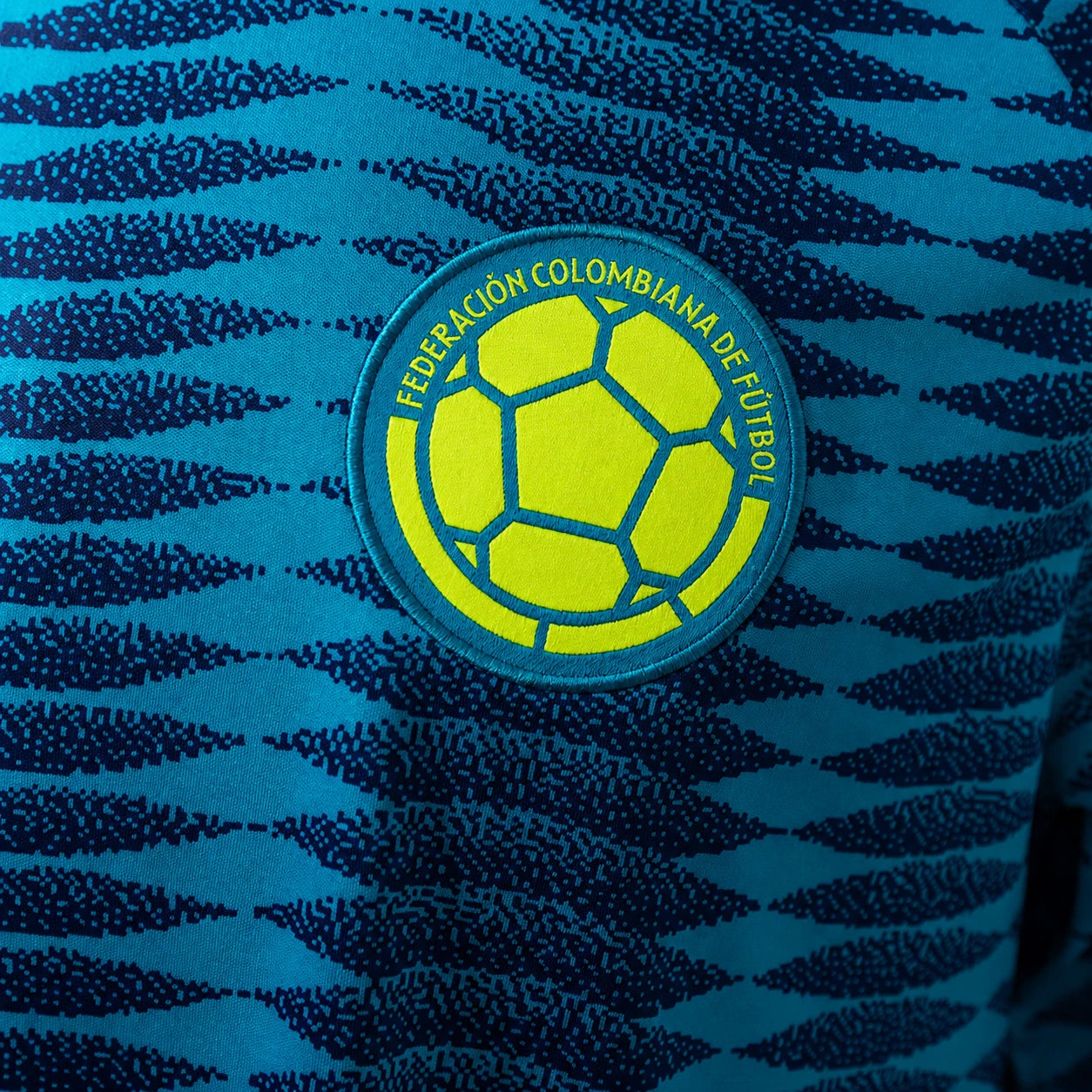 Kolumbien Heimtrikot WM 2026 – Fan-Version – Blau