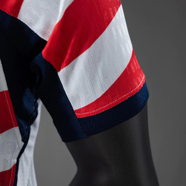USA Fußballtrikot WM 2026 Heim - Spielerversion - Weiß und Rot