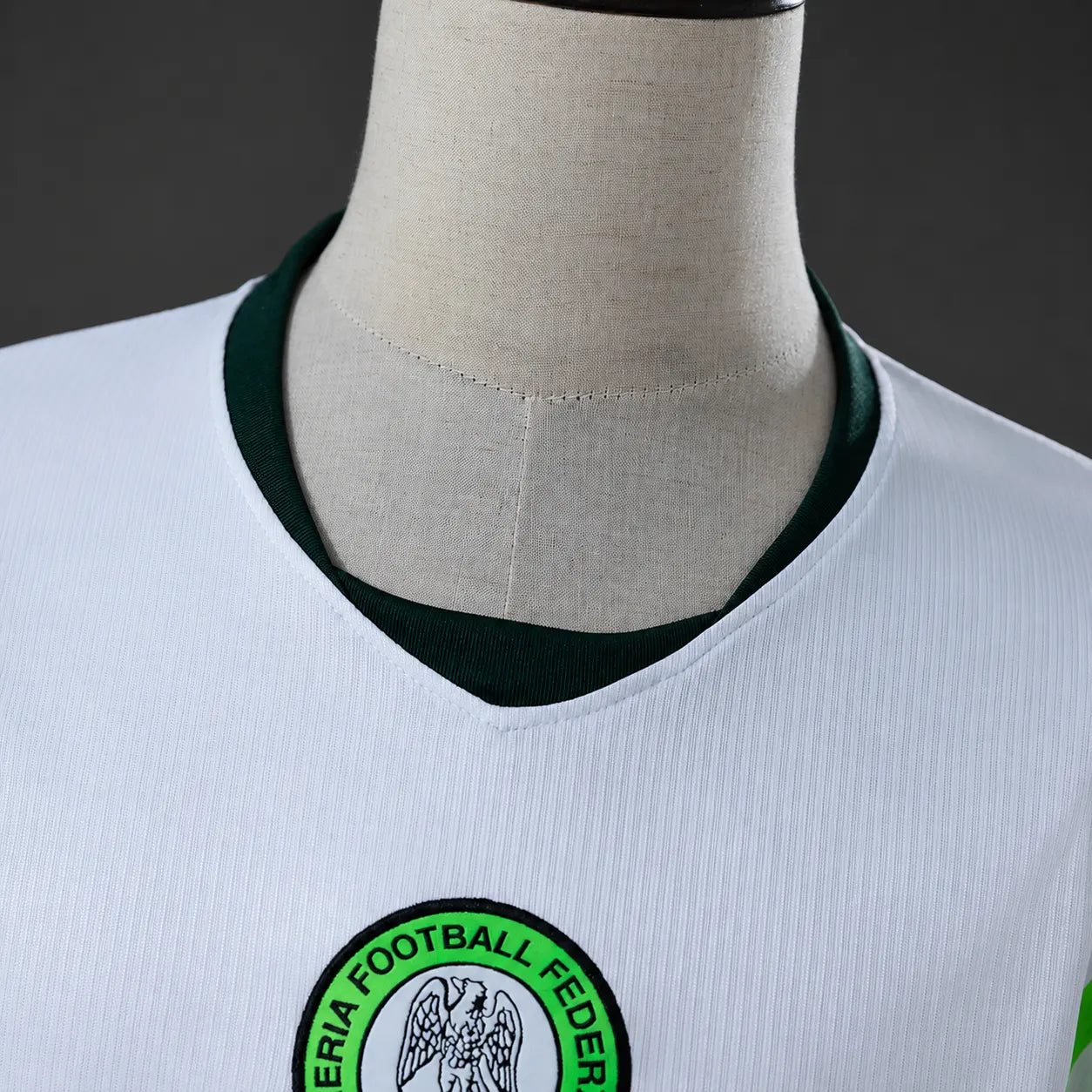 Nigeria WM 2026 Auswärtstrikot – Fan-Version – Weiß