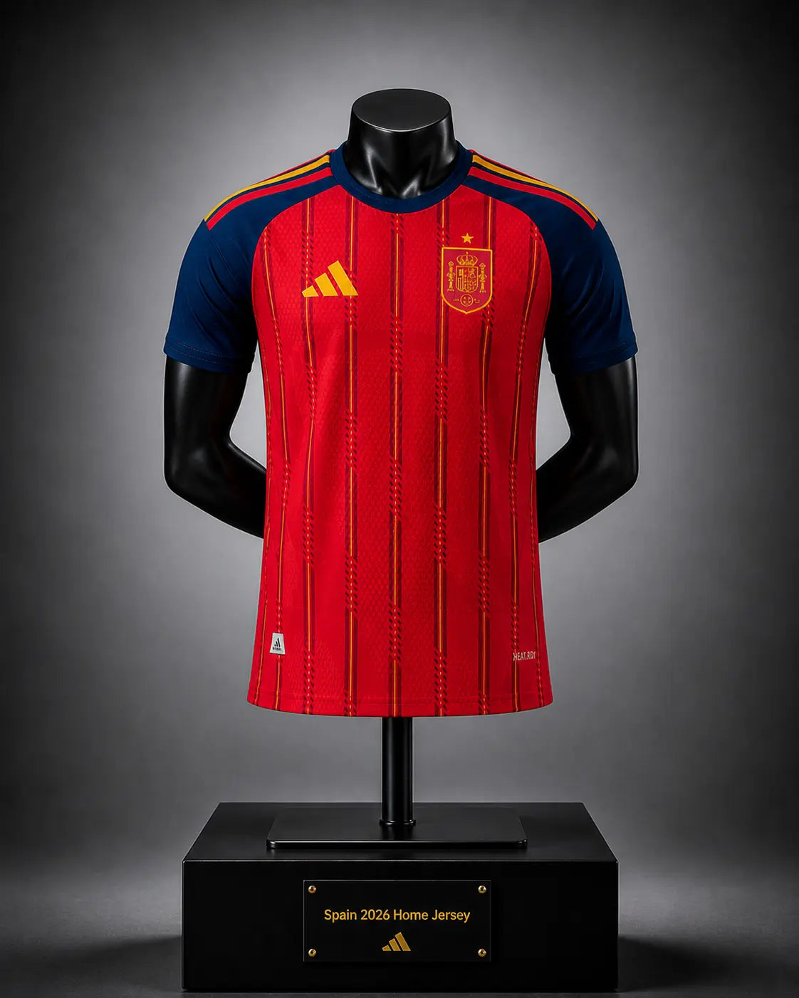 Spain 2026 World Cup Home Jersey - Player Version - Red