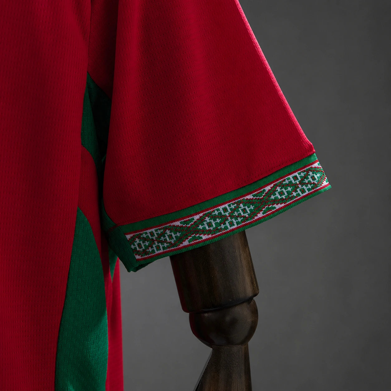 Marokko WM 2026 Heimtrikot – Fan-Version – Rot