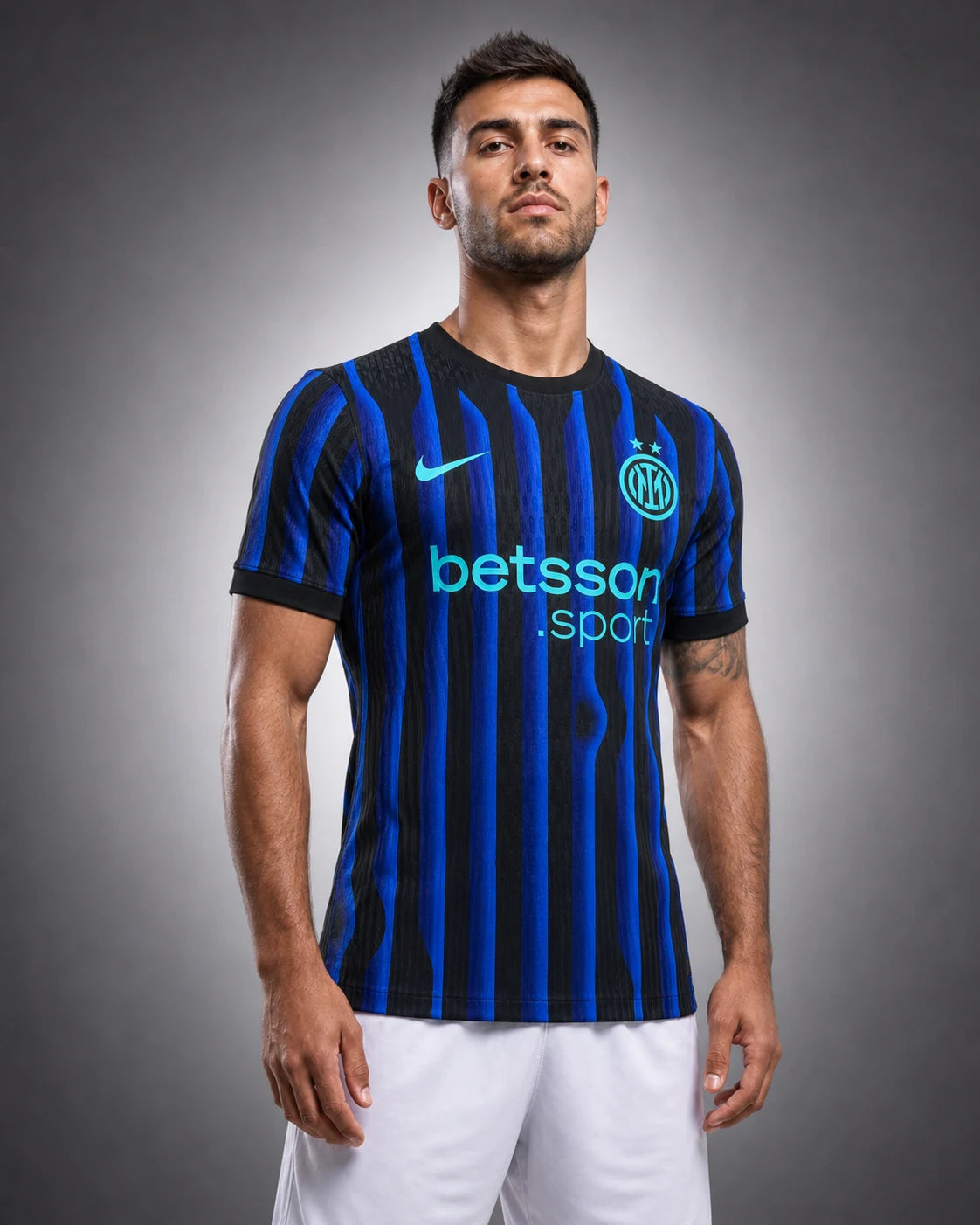 Inter Milan 25/26 Home Jersey - Player Version - Blue and Black