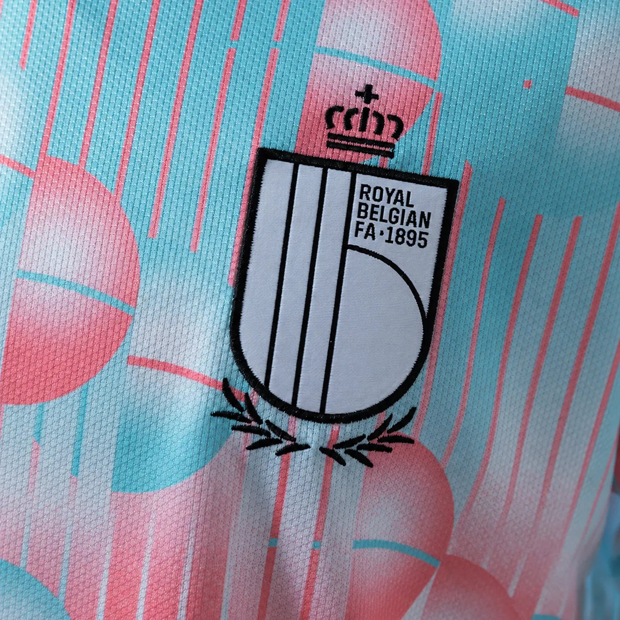 Belgium 2026 World Cup Away Jersey - Fan Version - Light Blue and Pink
