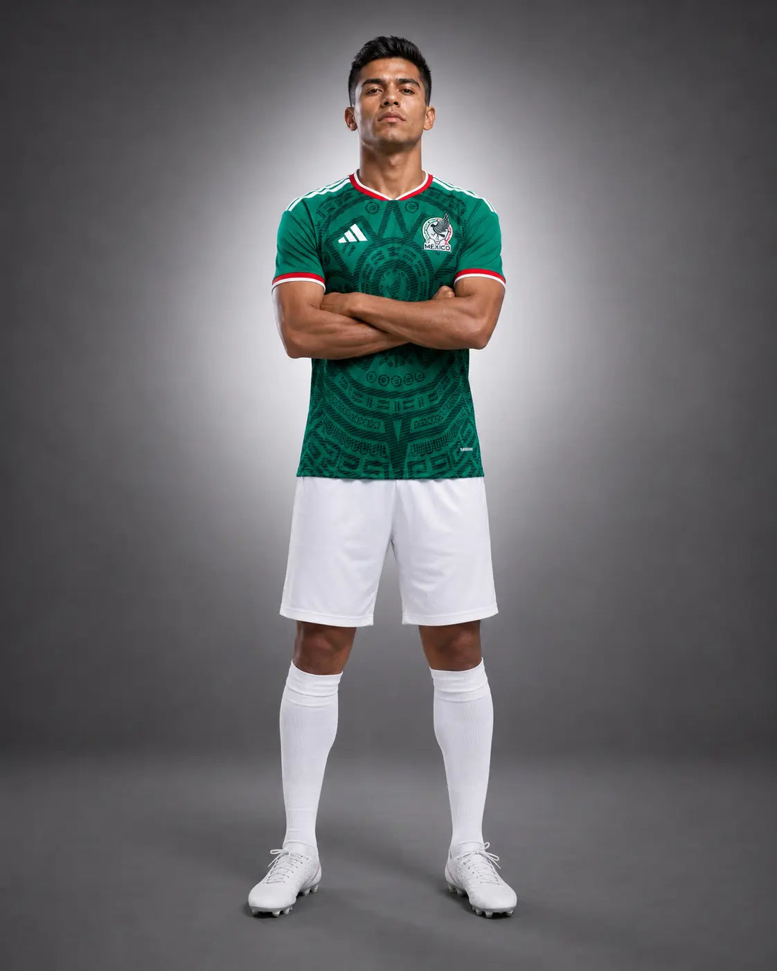 Mexiko WM 2026 Heimtrikot – Spielerversion – Grün
