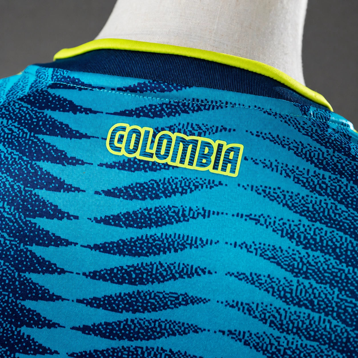 Kolumbien Heimtrikot WM 2026 – Fan-Version – Blau
