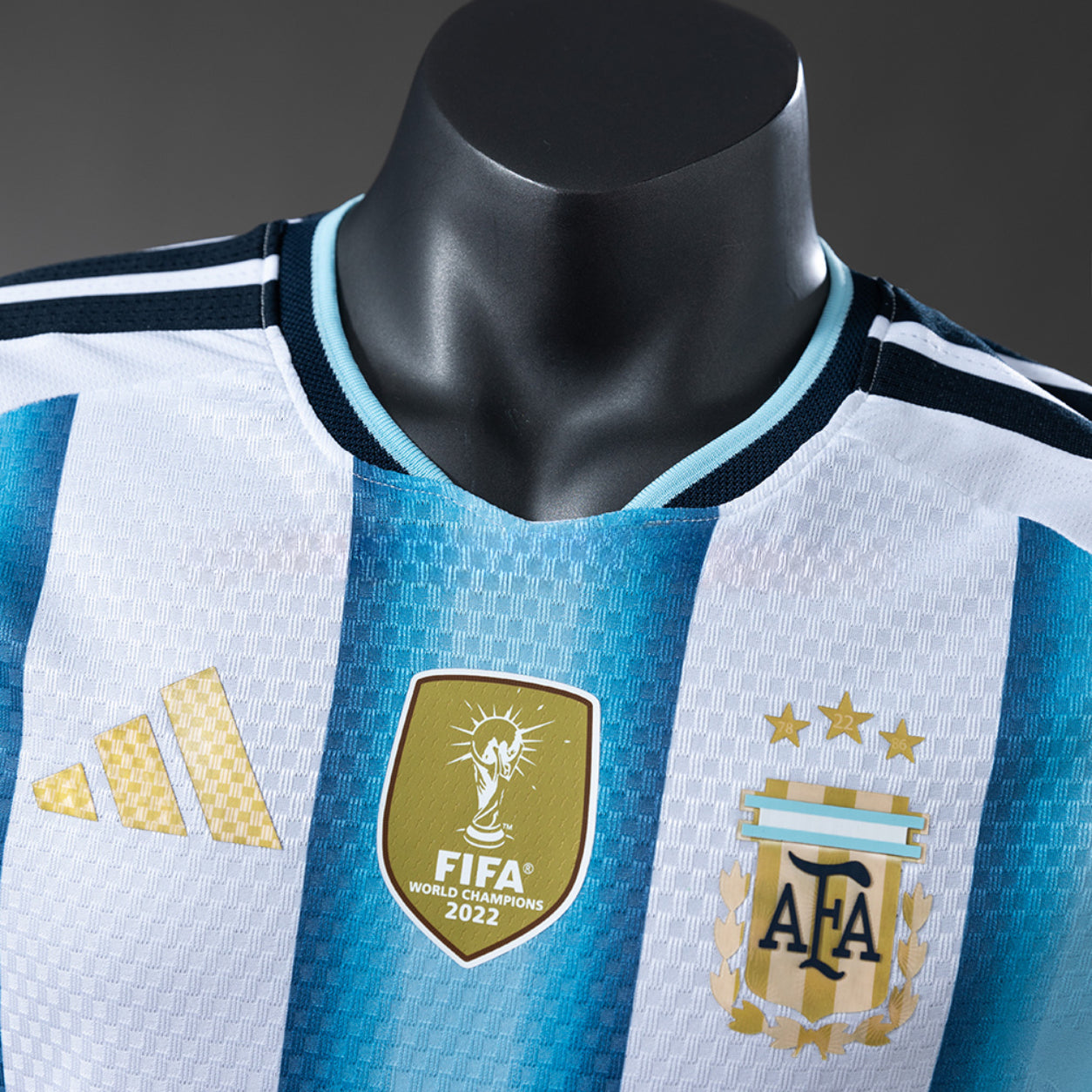 Argentinien WM 2026 Heimtrikot - Spielerversion - Weiß und Himmelblau
