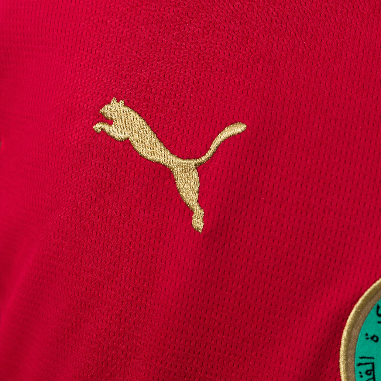 Marokko WM 2026 Heimtrikot – Fan-Version – Rot
