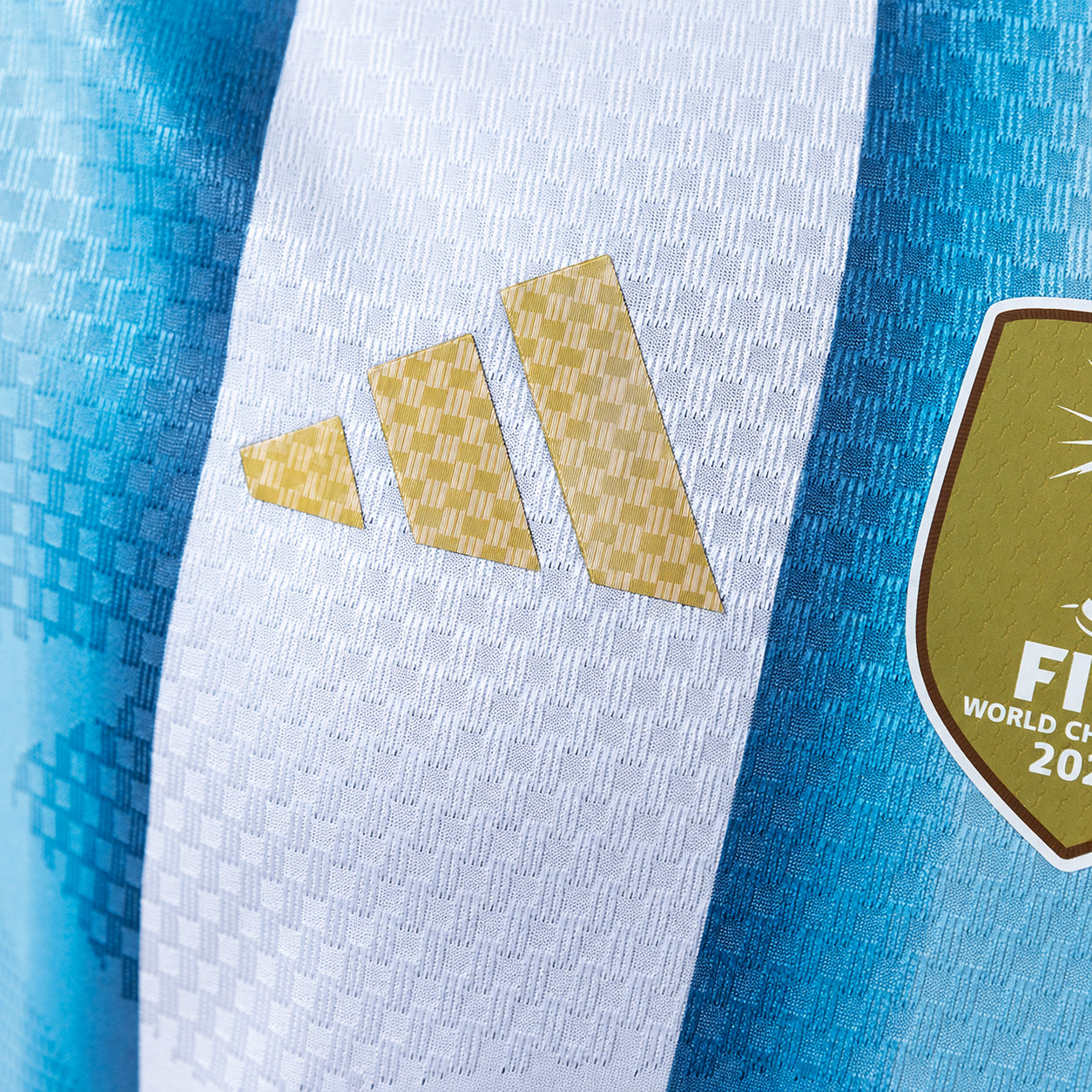 Argentinien WM 2026 Heimtrikot - Spielerversion - Weiß und Himmelblau