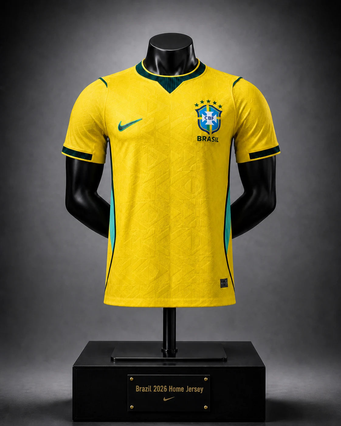 Brazil 2026 World Cup Home Jersey - Player Version - Yellow